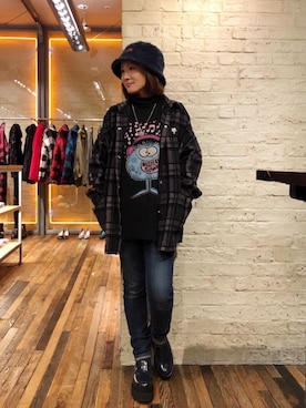 つぼねさん（レディース・153cm）の冬コーディネート