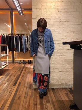 「ワッフル」｜つぼねさん（レディース・153cm）の春コーディネート