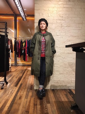 つぼねさん（レディース・153cm）の冬コーディネート