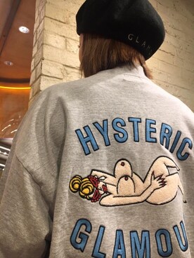 「70'sコーデ」｜「アイテム（ハンチング/ベレー帽）」を使った、つぼねさん（レディース・153cm）の冬コーディネート