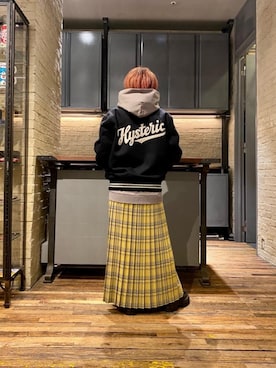 「らふこーで」｜「アイテム（スタジャン）」を使った、つぼねさん（レディース・153cm）の冬コーディネート