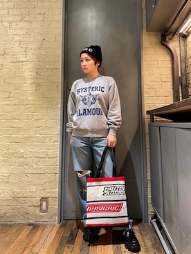 「でにむ」｜「アイテム（その他シューズ）」を使った、つぼねさん（レディース・153cm）の春コーディネート