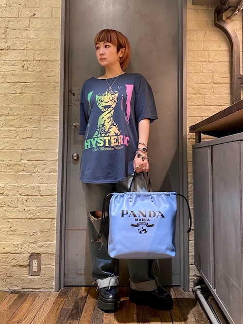 HYSTERIC GLAMOUR（ヒステリックグラマー）の「PANDA MANIA 巾着トート