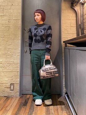 「90'sコーデ」｜つぼねさん（レディース・153cm）の秋コーディネート