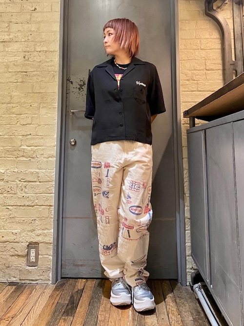 ヒステリックグラマースクラッチテーパードパンツ HYSTERIC GLAMOUR（ヒステリックグラマー）の「HYSTERIC FANTASTIC柄