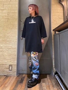 「でにむ」｜「アイテム（ワンピース/ドレス）」を使った、つぼねさん（レディース・153cm）の夏コーディネート