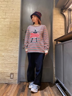 「らふこーで」｜「アイテム（アクセサリー）」を使った、つぼねさん（レディース・153cm）の秋コーディネート