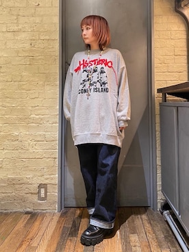 「でにむ」｜「アイテム（ワンピース/ドレス）」を使った、つぼねさん（レディース・153cm）の秋コーディネート