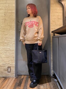 「でにむ」｜「アイテム（アクセサリー）」を使った、つぼねさん（レディース・153cm）の冬コーディネート
