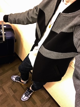 「travel」｜「アイテム（ジャケット/アウター）」を使った、Danny Williamsさん（メンズ・177cm）の秋コーディネート
