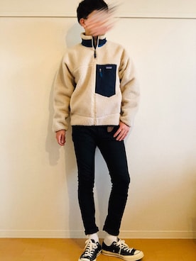 「アイテム（ブルゾン）」を使った、sat.oさん（メンズ・180cm・30代）の春コーディネート