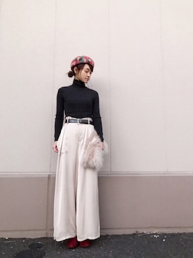 Natsu♡さん(レディース・162cm)の冬コーディネート