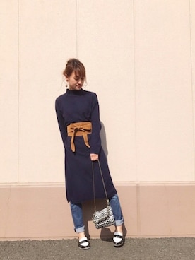 Natsu♡さん（レディース・162cm）の冬コーディネート