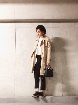 「SHOE BAR Deesse（シューバーディーセ）のアイテム」を使った、Natsu♡さん（レディース・162cm）の春コーディネート