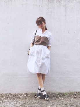 Natsu♡さん（レディース・162cm）の夏コーディネート