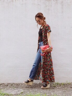 Natsu♡さん（レディース・162cm）の夏コーディネート