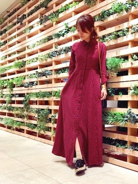 「SHOE BAR Deesse（シューバーディーセ）のアイテム」を使った、Natsu♡さん（レディース・162cm）の夏コーディネート