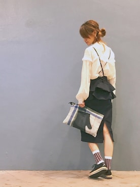 「ADER（アデル）のアイテム」を使った、Natsu♡さん（レディース・162cm）の秋コーディネート