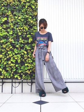 「ADER（アデル）のアイテム」を使った、Natsu♡さん（レディース・162cm）の秋コーディネート