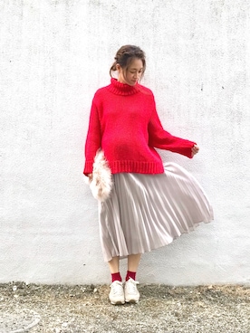 Natsu♡さん(レディース・162cm)の冬コーディネート