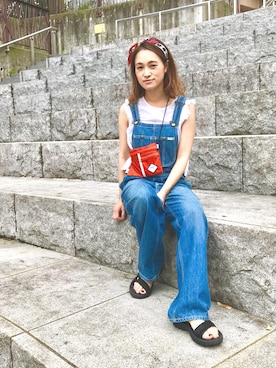 「Relate（リレート）のアイテム」を使った、Natsu♡さん（レディース・162cm）の夏コーディネート