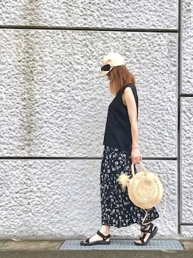 Natsu♡さん（レディース・162cm）の夏コーディネート