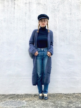 Natsu♡さん（レディース・162cm）の冬コーディネート