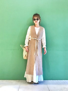 Natsu♡さん（レディース・162cm）の春コーディネート