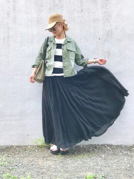 Natsu♡さん(レディース・162cm)の春コーディネート