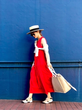 Natsu♡さん（レディース・163cm）の夏コーディネート