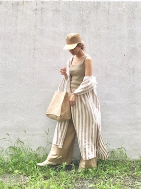 Natsu♡さん（レディース・163cm）の夏コーディネート