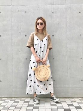 Natsu♡さん（レディース・162cm）の春コーディネート