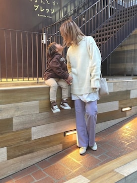 Natsu♡さん（レディース・162cm）の冬コーディネート