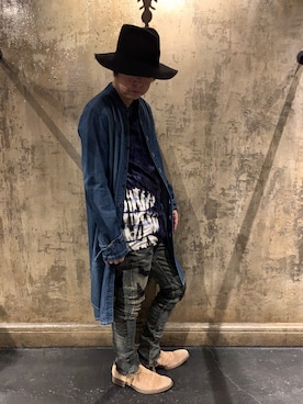 shinozaki daigaさん（メンズ・176cm）の春コーディネート