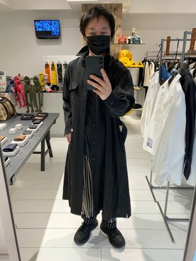 「ROBES&CONFECTIONS（ローブスコンフェクションズ）のアイテム（ジャケット/アウター）」を使った、shinozaki daigaさん（メンズ・178cm）の春コーディネート