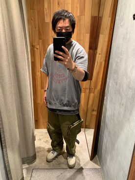 「A.A.Spectrum（エーエースペクトラム）のアイテム」を使った、shinozaki daigaさん（メンズ・178cm）の春コーディネート