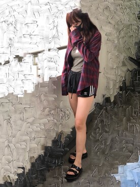 Mei◑さん（レディース・160cm）の夏コーディネート