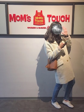 「MIXXO（ミッソ）のアイテム（チェスターコート）」を使った、Erinさん（レディース・160cm）の冬コーディネート