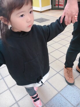 emmmさん（キッズ・90cm）の秋コーディネート