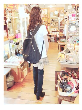 バックパック/リュックを使った「安室奈美恵」の人気ファッション