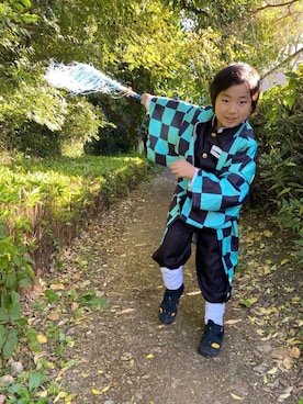 「halloween」｜「アイテム（その他）」を使った、watanさん（キッズ・120cm）の秋コーディネート
