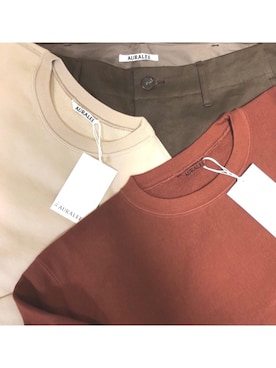 「AURALEE」｜Kensukeさん（メンズ・170cm）の秋コーディネート