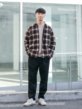 sakasaさん（メンズ・180cm）の秋コーディネート