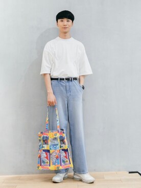 sakasaさん（メンズ・180cm）の春コーディネート