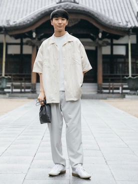 sakasaさん（メンズ・180cm）の春コーディネート