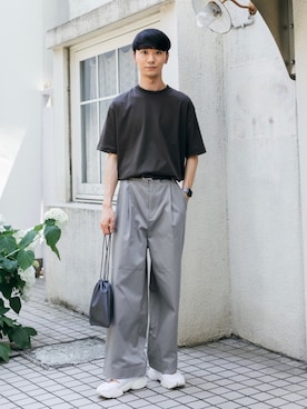 sakasaさん（メンズ・180cm）の夏コーディネート