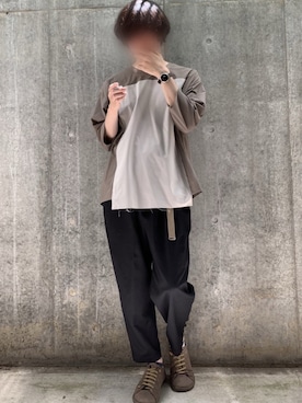 kmakoさん（メンズ・175cm）の春コーディネート