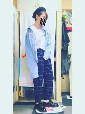 m__kさん（レディース・166cm）の冬コーディネート