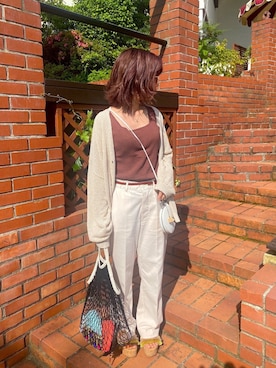 「ESPERANZA（エスペランサ）のアイテム（サンダル）」を使った、ぎちこ(Jeanasis)さん（レディース・145cm）の夏コーディネート