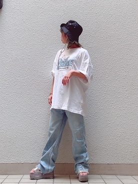 ぎちこ(Jeanasis)さん(レディース・145cm)の夏コーディネート